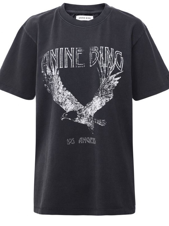 Anine Bing Tops - Anine Bing Eagle Graphic Tee